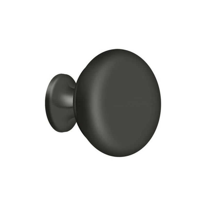 Mushroom Knob, Oil-Rubber Bronze