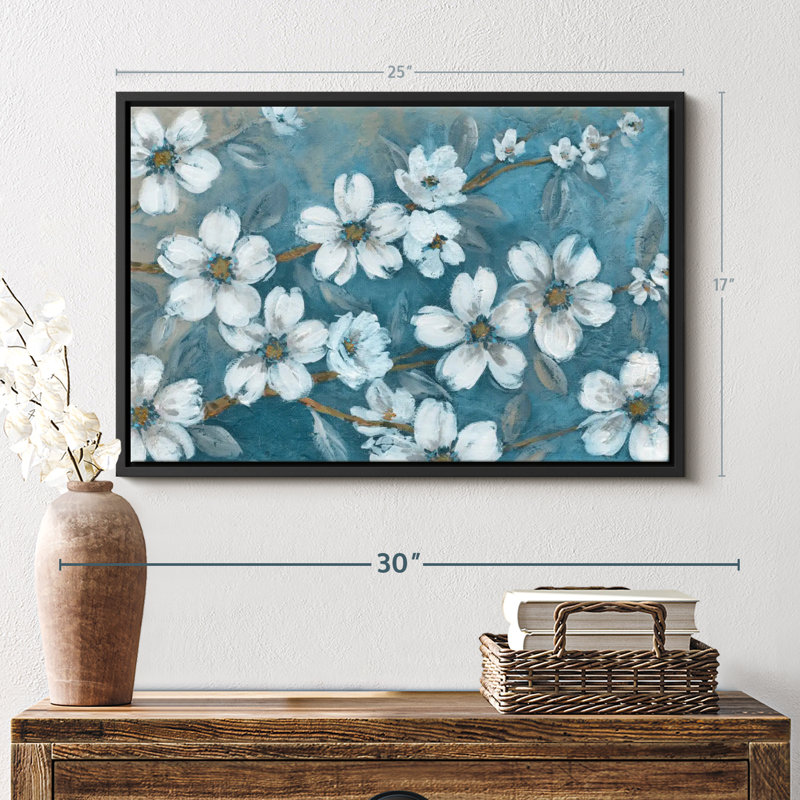 «Blossoms Of Evening», reproduction sur toile, H 17 po x l 25 po