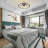 19.68" - Dimmable Led Crystal Ceiling Fan With Led Lights-565190401