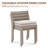 Outdoor 4-piece set Dining Chair With Cushion, Stackable