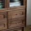 Bibliothèque de rangement de style nordique