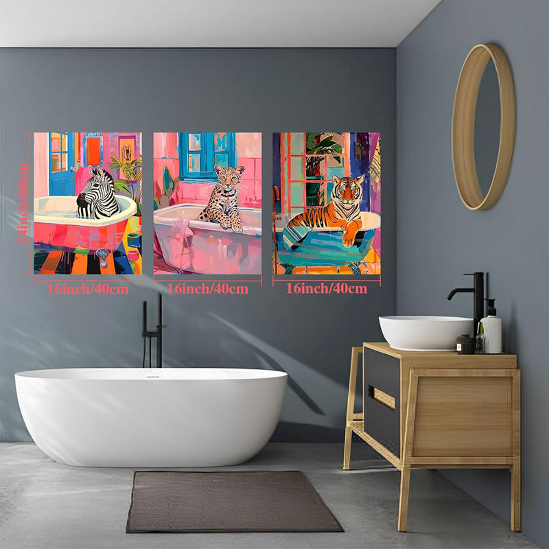 3 Piece Wrapped Canvas Print