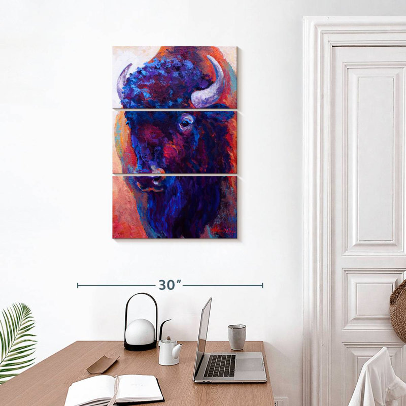 Brampt Thunderhorse, 32" H x 20" W