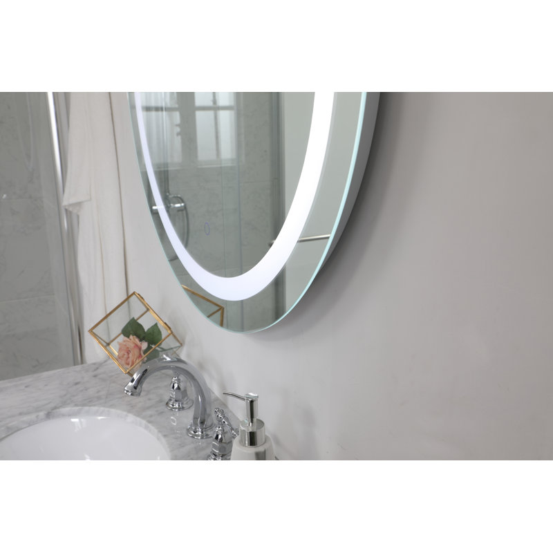Miroir de salle de bain Sturdivant, H 32 po x L 32 po