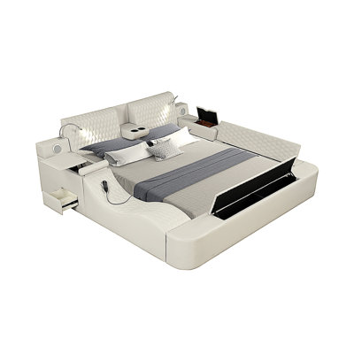 Grand lit masseur multifonctionnel intelligent