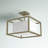 Colston Fabric Semi Flush Mount