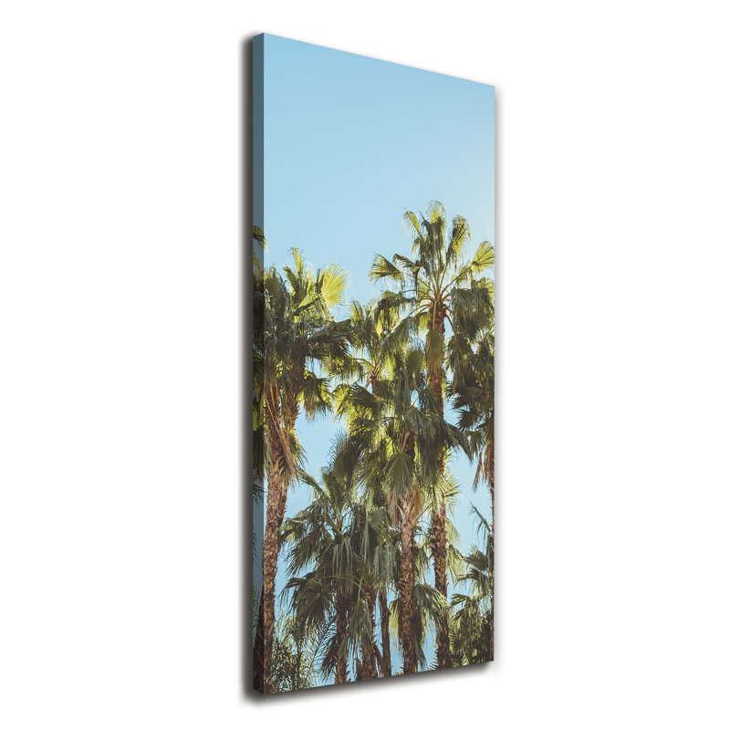 Palm Trees - Wrapped Canvas Print