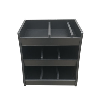 Support et distributeur de condiments en plastique FixtureDisplays