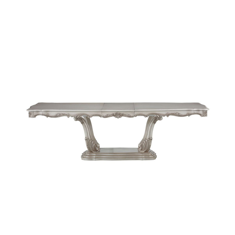 Table de salle à manger Golden Ivory Finish