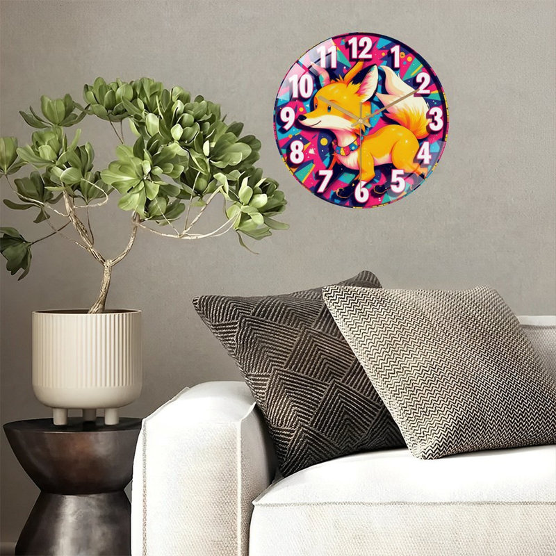 Horloge murale 12 po