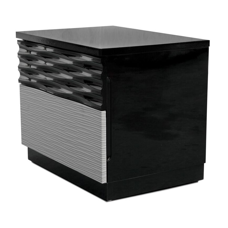 Table de chevet noire Kahlil 