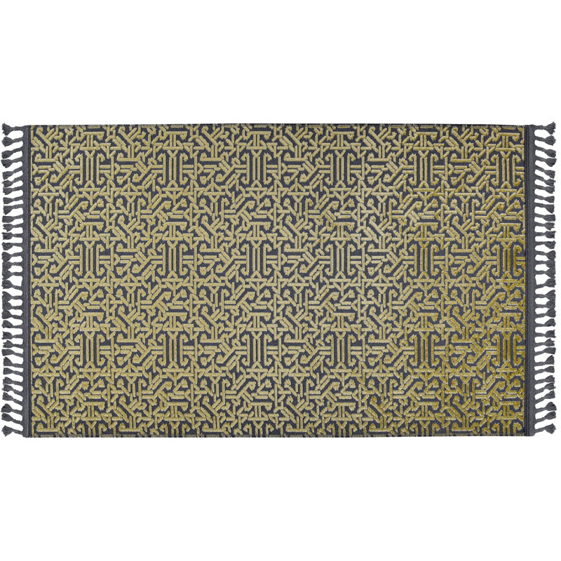 Tapis en coton tissé à la machine Swinsley, Tapis de couloir 3 pi 3 po x 9 pi 10 po