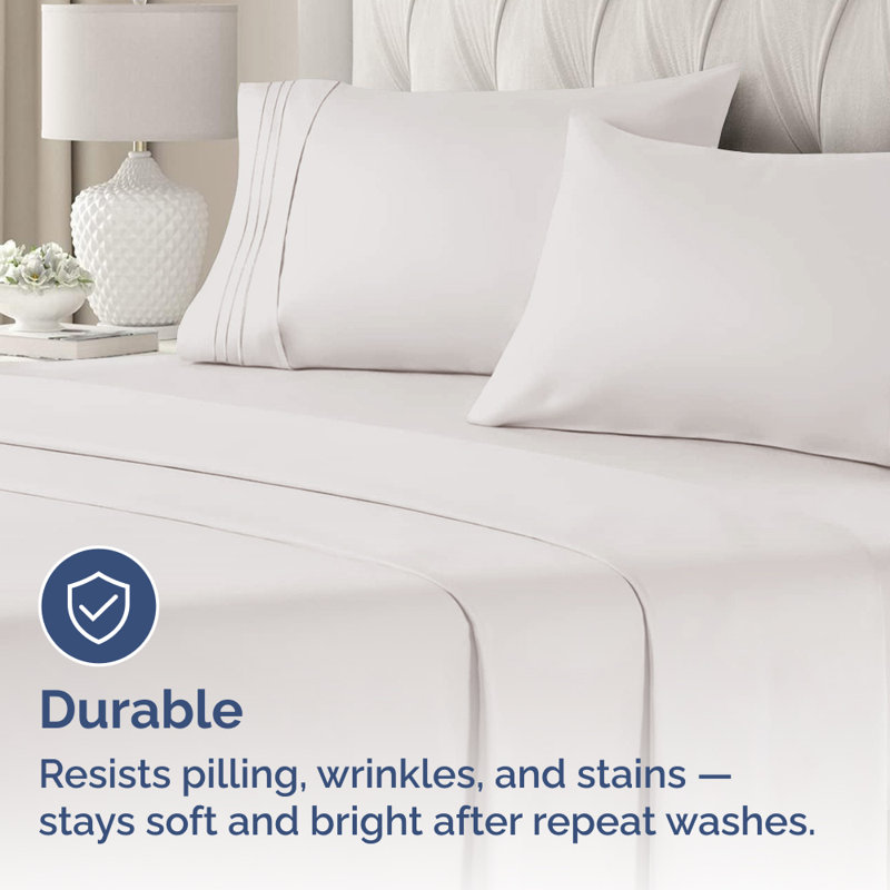 Ensemble de 2 taies d'oreiller en microfibre, douces housses pour coussin double brossé, respirantes et faciles d'entretien