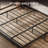 Industrial Bed Frame With Storage Headboard-696373658-696373654