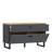 Bellmon TV Unit with 1 Drawer 1 Flip Door in Grey and Oak