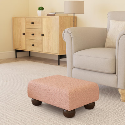 Autryville Wood Bun Feet - Fabric