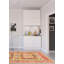 Tapis de couloir rouge en laine noué à la main de conception unique 5 pi x 19 pi 4 po Heddy