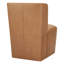 Chaise d'appoint rembourrée en cuir véritable Ardeth-133044699-133044701