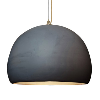 Luminaire suspendu en forme de dôme à 1 lumière XL 6W_UL