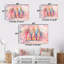 Elegant Champagne Showers I - Champagne, ensemble d'art mural-28211894-28211881
