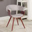 Garley Fabric Mid-Century Dining Chair-2001619494