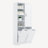 Bathroom Storage Cabinet with Doors and Tilt-Out Laundry Hamper-483995918