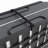 Rollaway Folding Sleeper Bed Extra Long Storage Friendly Sleek Black Metal Frame for Tall Adults