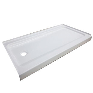 60'' W 5'' D Rectangular Single Shower Base