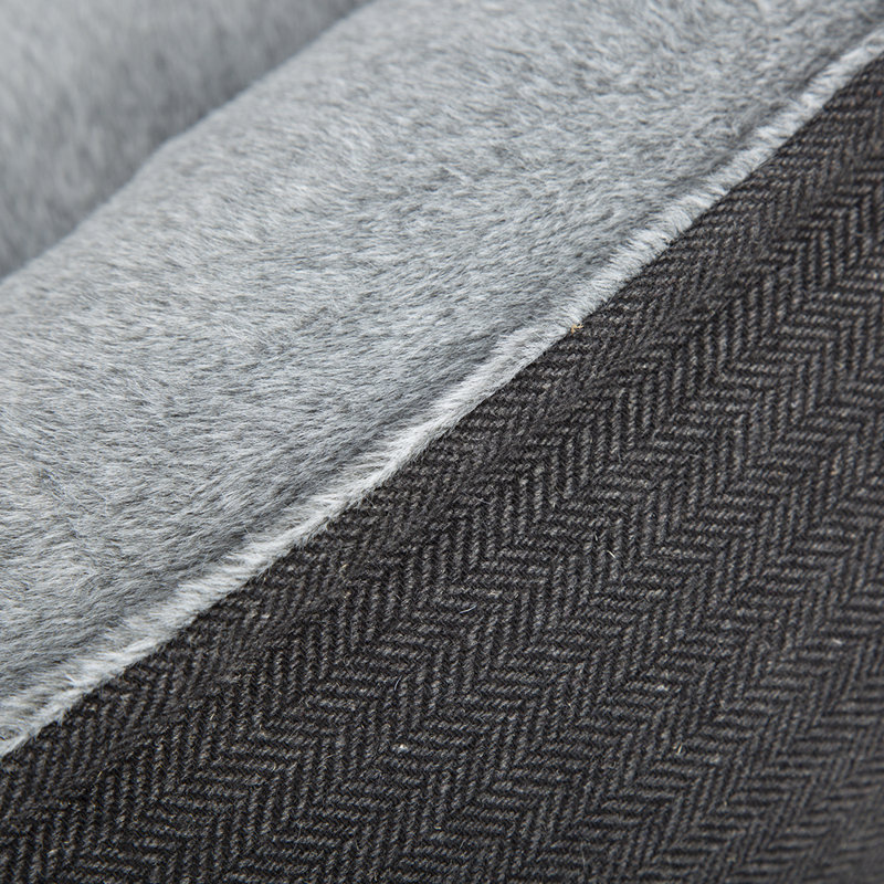 Scruffs Harvard Orthopedic Dog Bed - For Ultra Support & Comfort, 10cm H x 90cm W x 70cm D, Graphite Grey