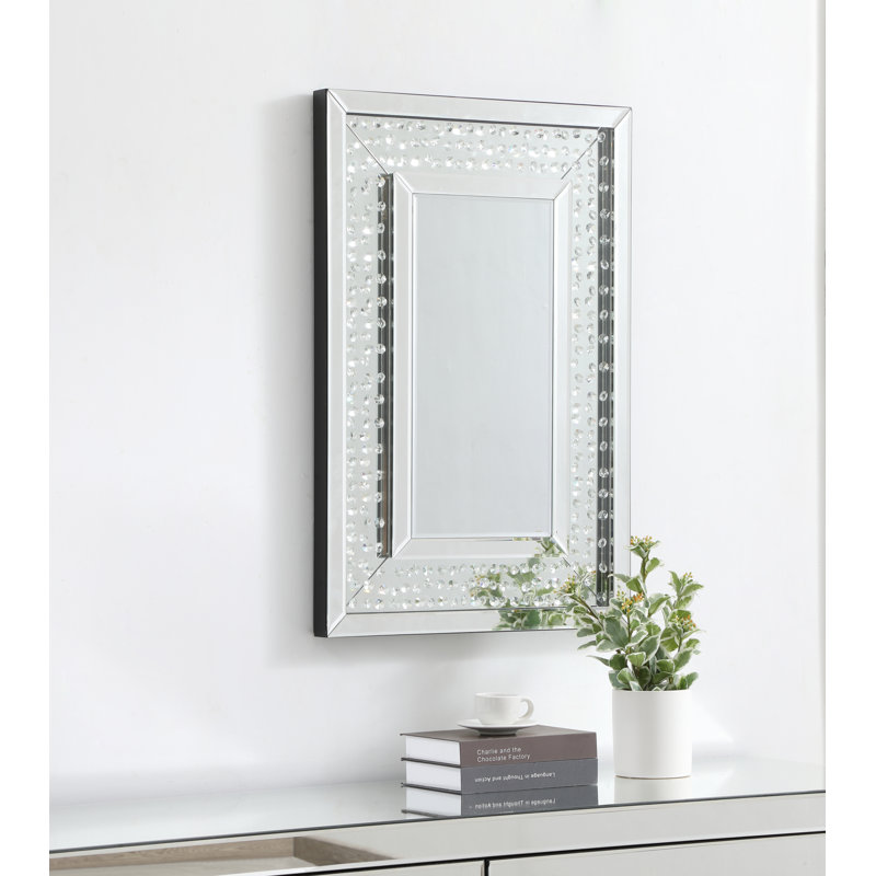 Stillings Flat Wall Mirror, 30" x 20"