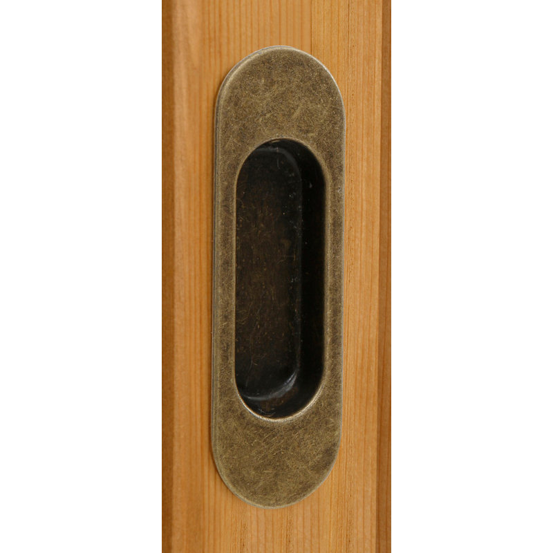 Donalsonville 2 Door Solid Wood Wardrobe, Natural Brown Oil