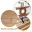 Console en bois 53,2 pouces moderne et minimaliste