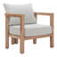 Fauteuil Leto gris