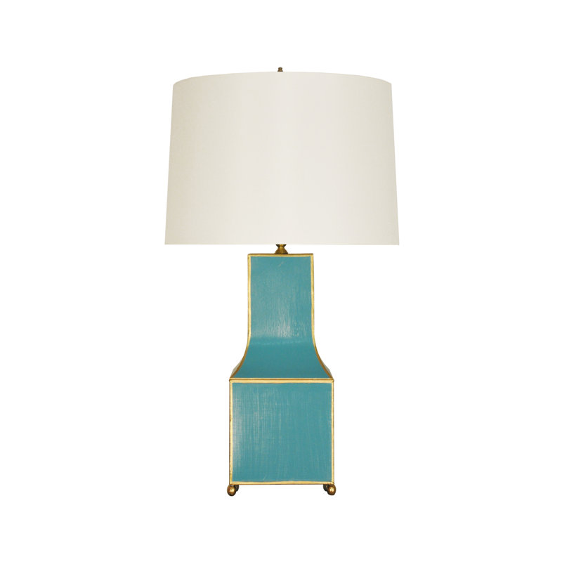 Renata Table Lamp, Turquoise