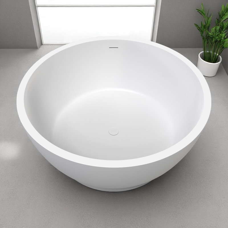 Baignoire de trempage autoportante 53 po