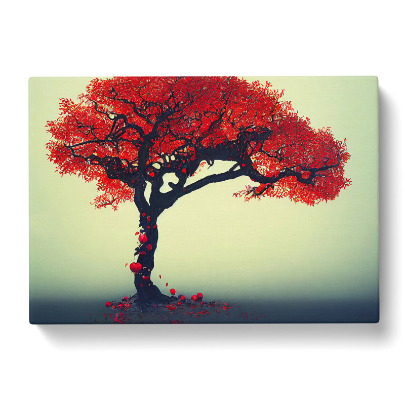 Royal Apple Tree - Wrapped Canvas Print, 35cm H x 50cm W x 3cm D