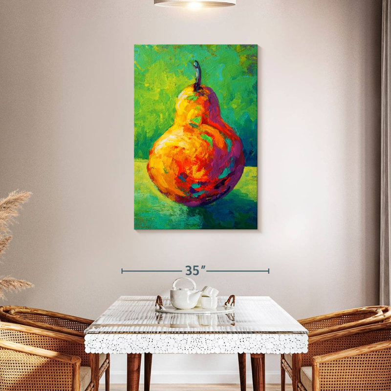 Yarlin Bright Pear V, 45" H x 30" W