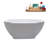 65'' x 31.5'' Soaking Acrylic Bathtub-95288491