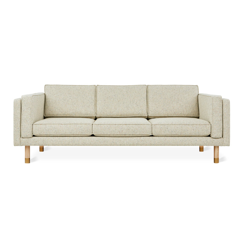 Augusta Sofa Funfetti Galaxy Walnut Pewter, Funfetti Linen