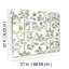 Limoncello Toile Floral Wallpaper Roll-1346775786
