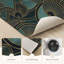Teal Scales Non-Slip Washable Kitchen Mats