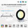 6'' Selectable Color Temperature Dimmable Air-Tight IC Rated LED Canless Recessed Lighting Kit