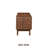  Sapa Mid-Century Modern Solid Wood TV Stand 4-Door Media Console with Carved Geometric Fronts for TVs up to 75", Effortless Assembly-30022964
