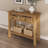 Dinnington 34.49'' Solid Wood Console Table-718095023-725907761