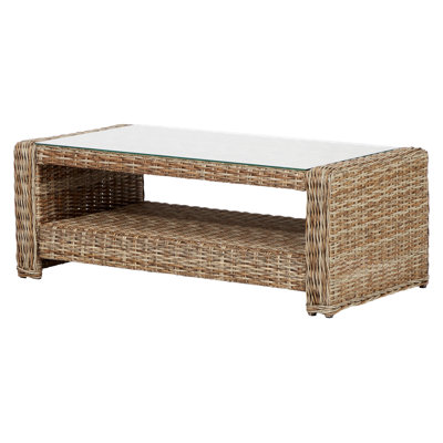 Grizelda Rattan Coffee Table