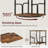Five Layer Rotating Bookshelf