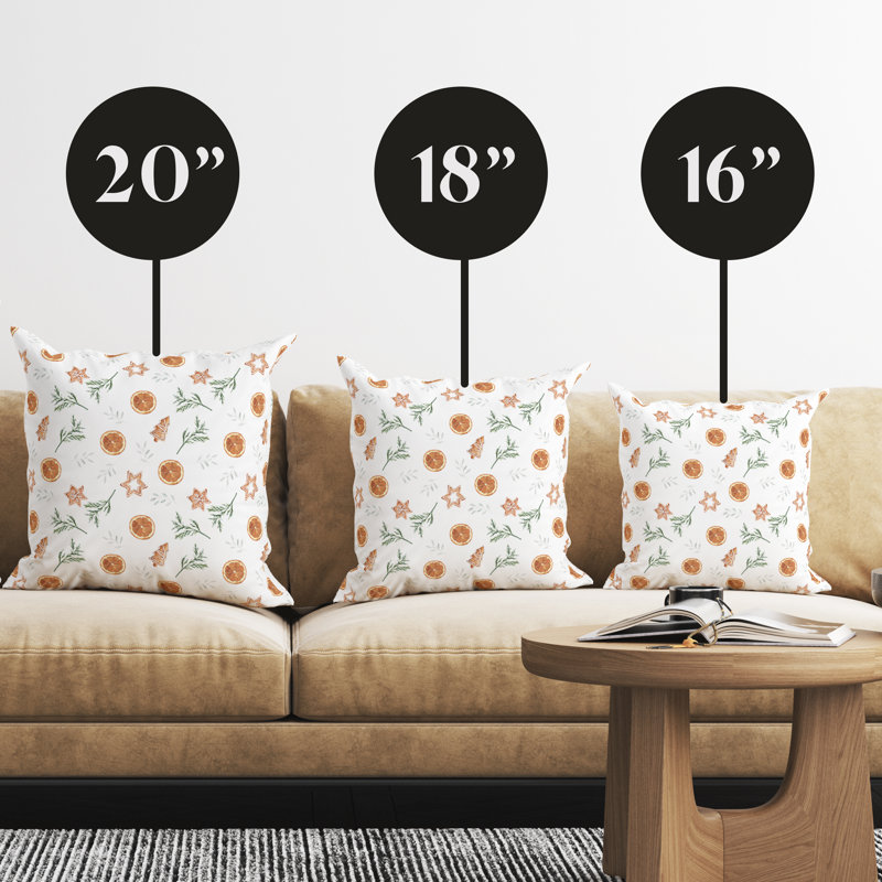 Housse de coussin Christmas, H 16 po x l 16 po