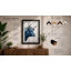 Blue Bull Portrait Modern - Print-1309478103-1309478106