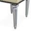 Hollywood Swank Leather Vanity Stool-325364810