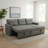 Gadalia Modern L-Shaped Sectional Sleeper Sofa with Storage Chaise, Pull-Out Bed Design – Reversible Velvet Couch for Small Spaces-20531761